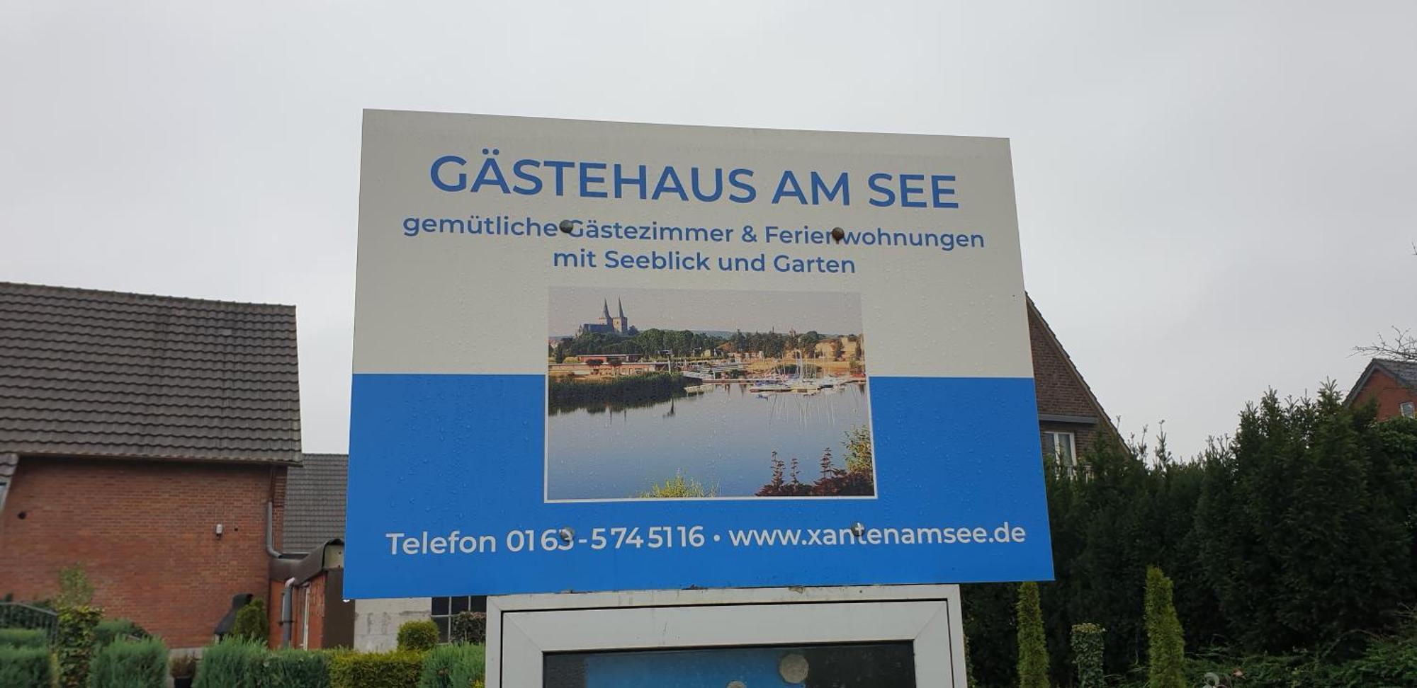 Gaestehaus Am See Xanten Buitenkant foto